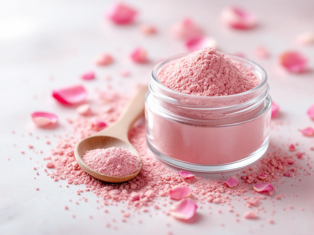 From Garden to Glass: Exploring the Versatility of Organic Pink Rose Petal Powder