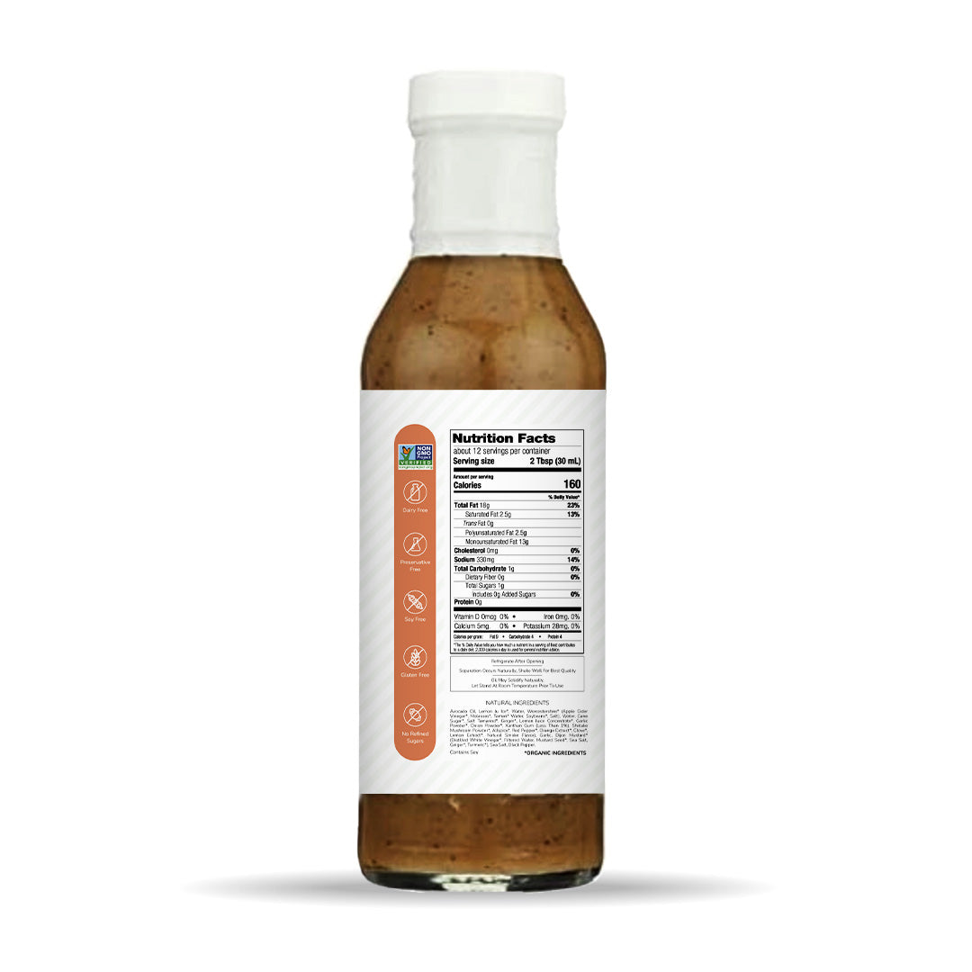 Caesar (Vegan) Salad Dressing & Marinade 12oz