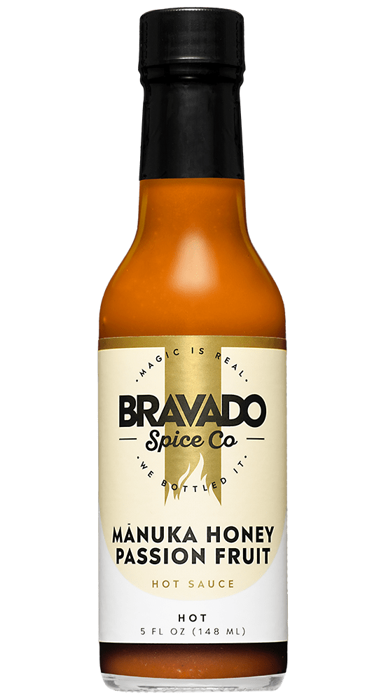 Bravado Mānuka Honey & Passion Fruit Hot Sauce