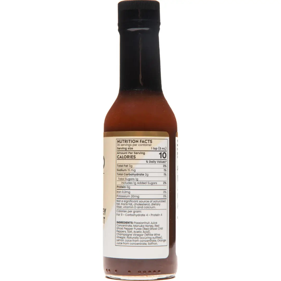 Bravado Mānuka Honey & Passion Fruit Hot Sauce