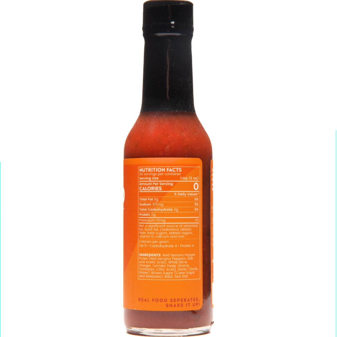 Bravado Hot Sauce Set - Featuring Serrano &amp; Basil Hot Sauce