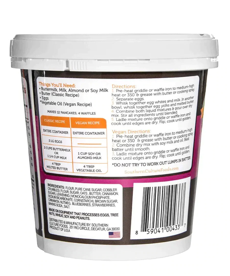 Berry Cobbler Pancake & Waffle Mix