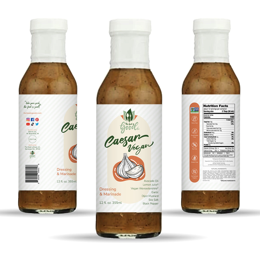 Caesar (Vegan) Salad Dressing & Marinade