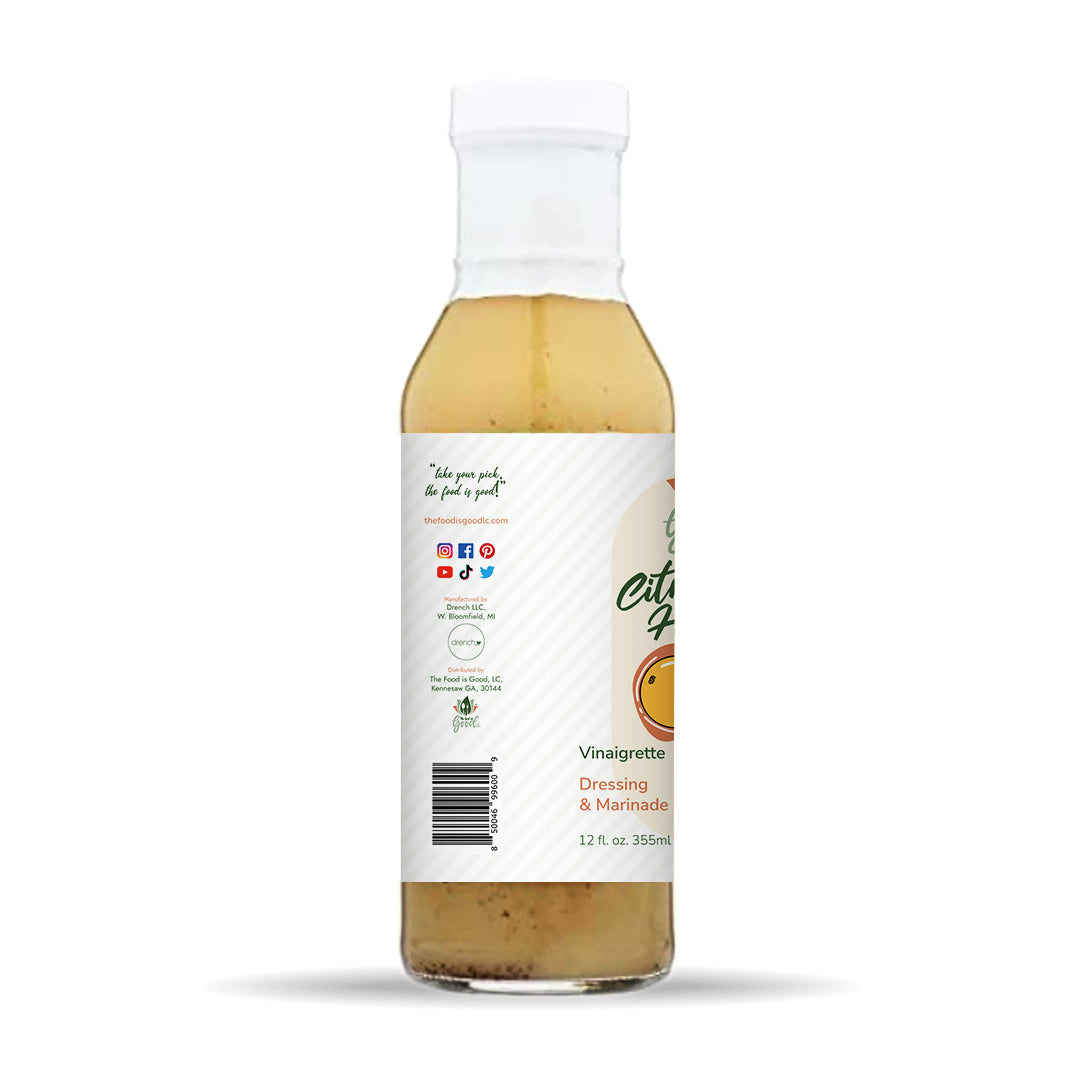 Citrus Honey Salad Dressing Vinaigrette & Marinade 12oz