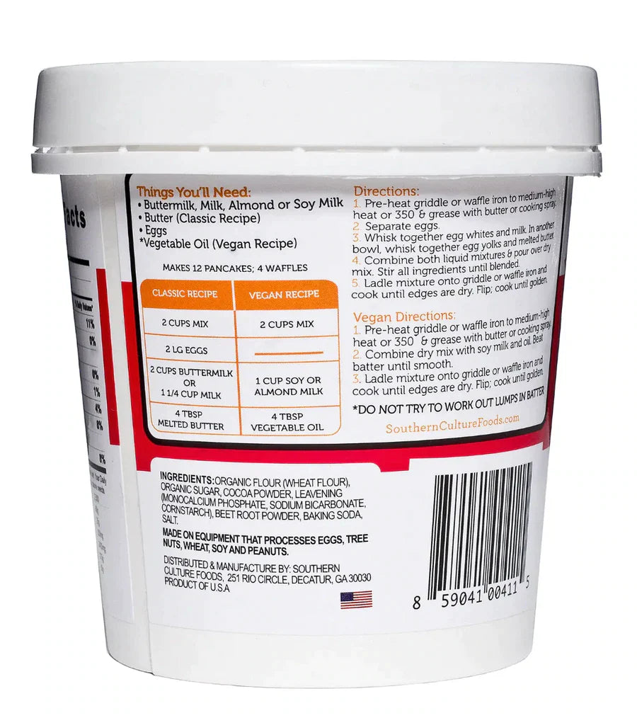 Red Velvet Pancake & Waffle Mix