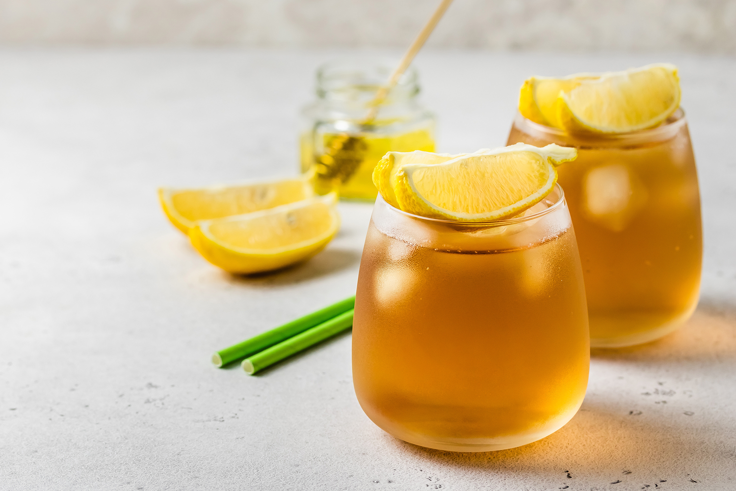 Turmeric Sunrise Iced Tea (Cold Brew)