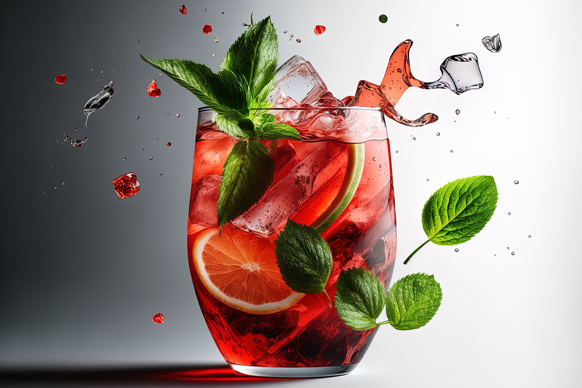 Wild Strawberry Iced Tea