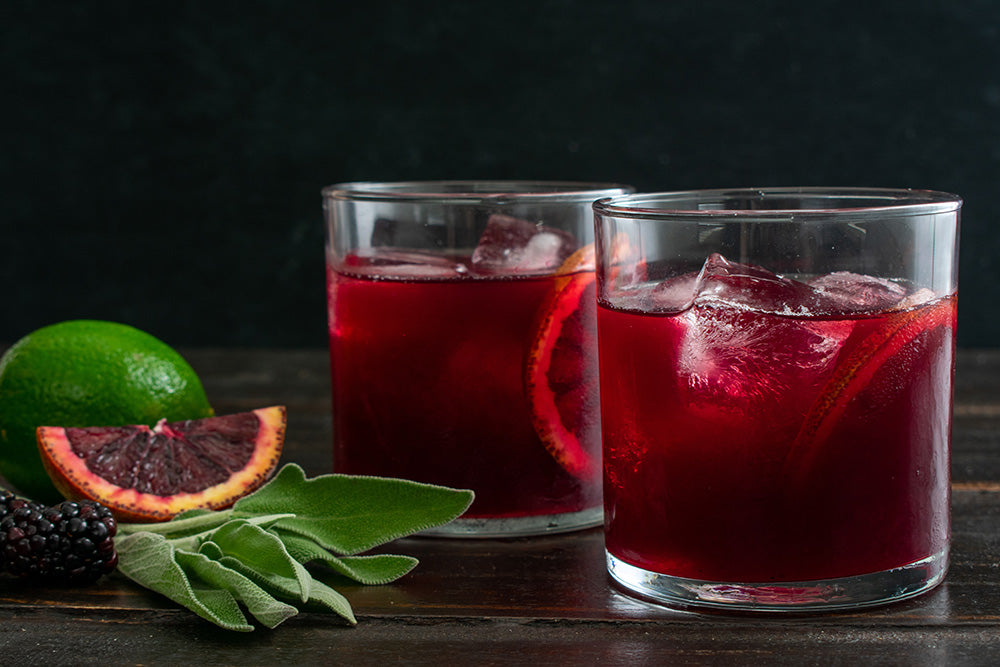 Blackberry Sage Oolong Cold Brew Iced Tea Bags