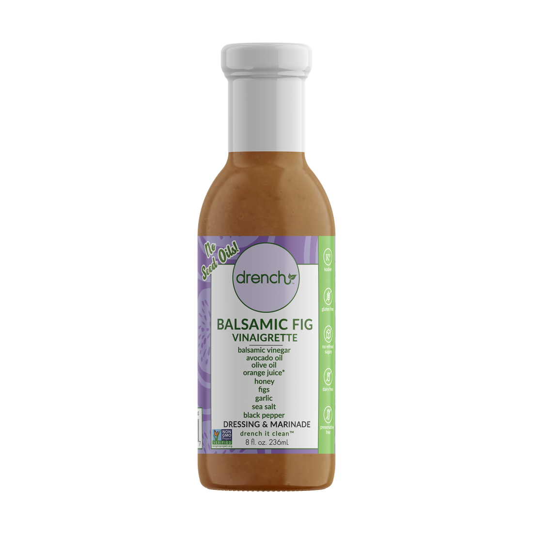 Balsamic Fig Vinaigrette Dressing &amp; Marinade 8oz