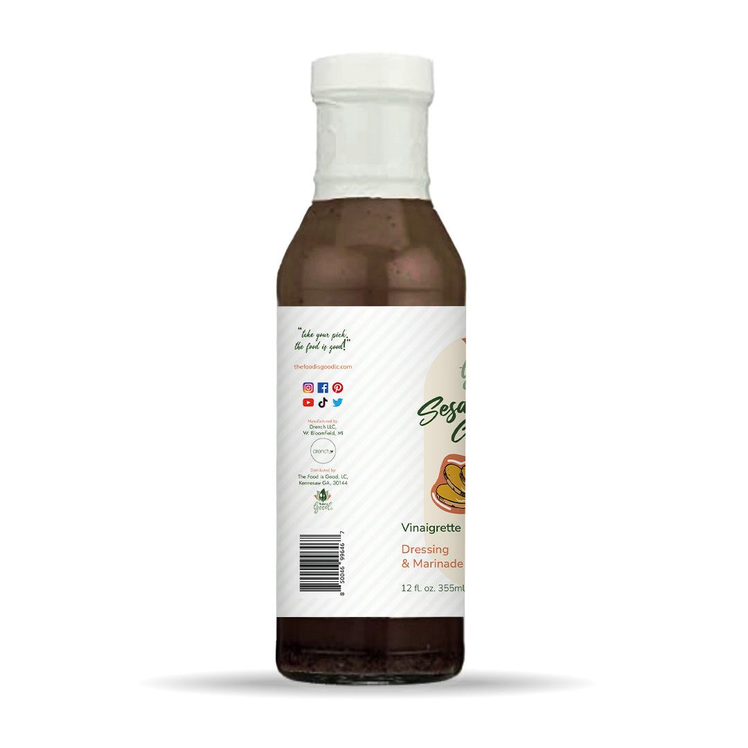 Sesame Ginger Salad Dressing &amp; Marinade 12oz