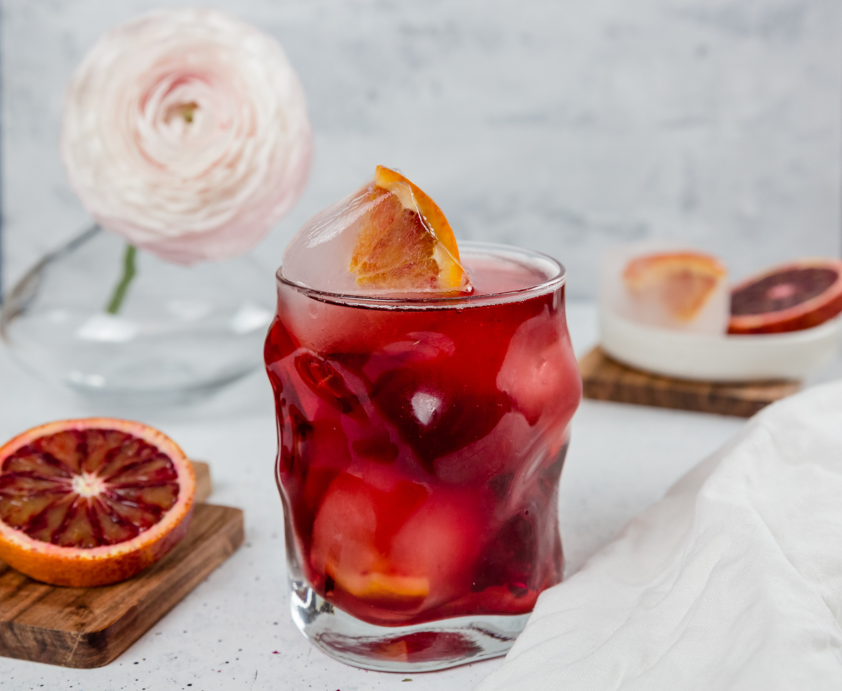 Blood Orange, Hibiscus, &amp; Rose Hips Herbal Iced Tea Bags (6 pack)