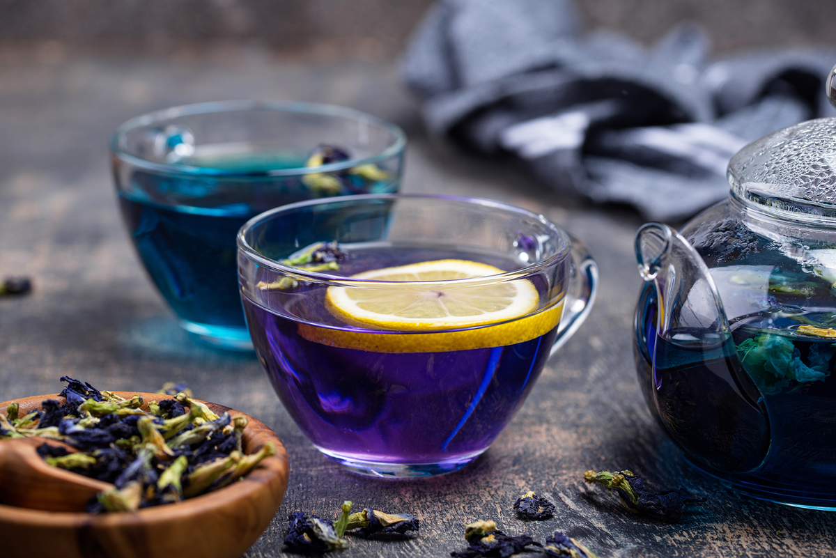 Blue Butterfly Pea Inclusions Flowers &amp; Petals